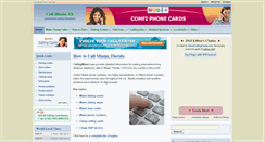 Desktop Screenshot of callingmiami.com